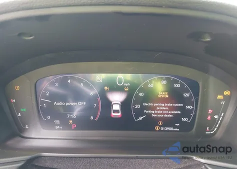 2024 Honda Accord Ex z USA, uszkodzony, nr VIN 1HGCY1F38RA022852